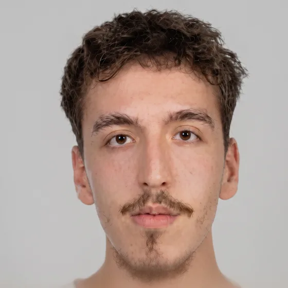 Behlül Akdağ'ın gri fon önünde vesikalık portre fotoğrafı